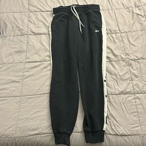 Reeboks Black Sweatpants
